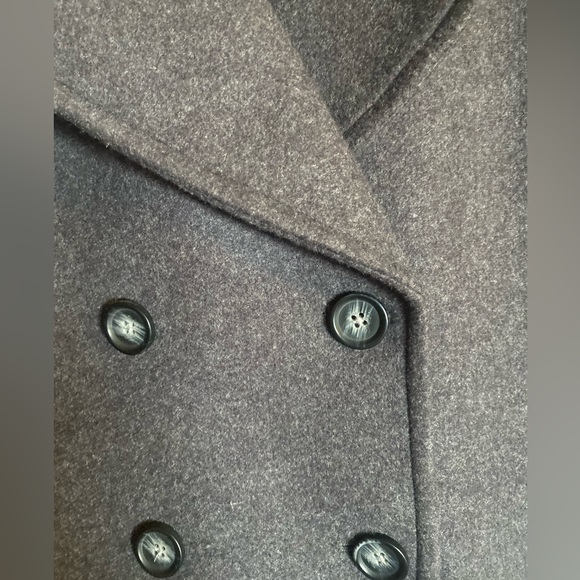 Womens L old navy wool peacoat - Picture 2 of 4